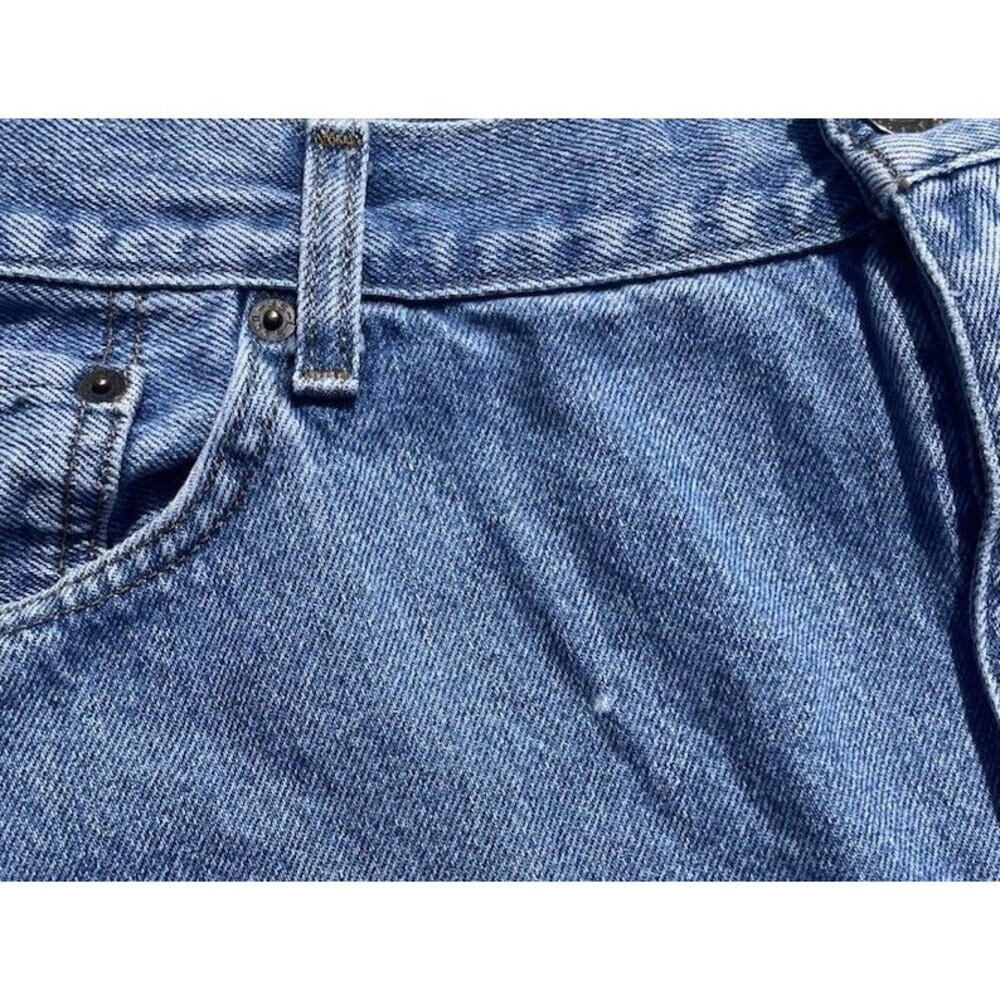 Levi’s Signature Men’s Jeans 42x30 Medium Wash Regular Fit 100% Cotton Denim - Picture 6 of 11